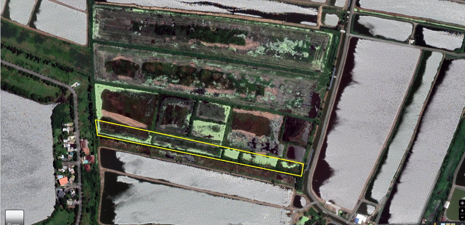 ขายที่ดินแถวบางปะกง-ขนาดพื้นที่-9-ไร่-16-ตารางวา