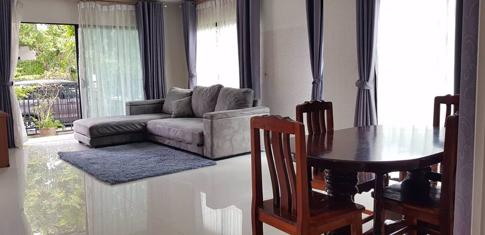 ให้เช่าบ้านเดี่ยว-หมู่บ้านพฤกษาวีทู-อ่อนนุช-พระราม-9