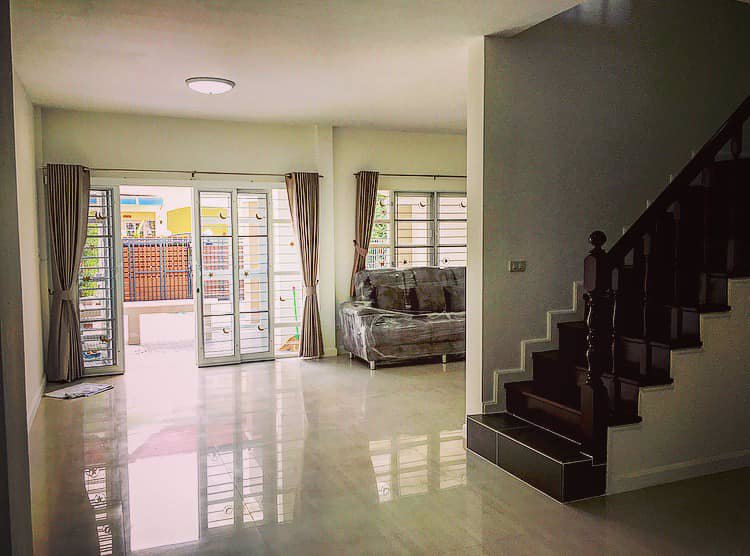 ให้เช่าทาวน์โฮม-หมู่บ้านรติรมย์-4-ราชพฤกษ์-สวนผัก