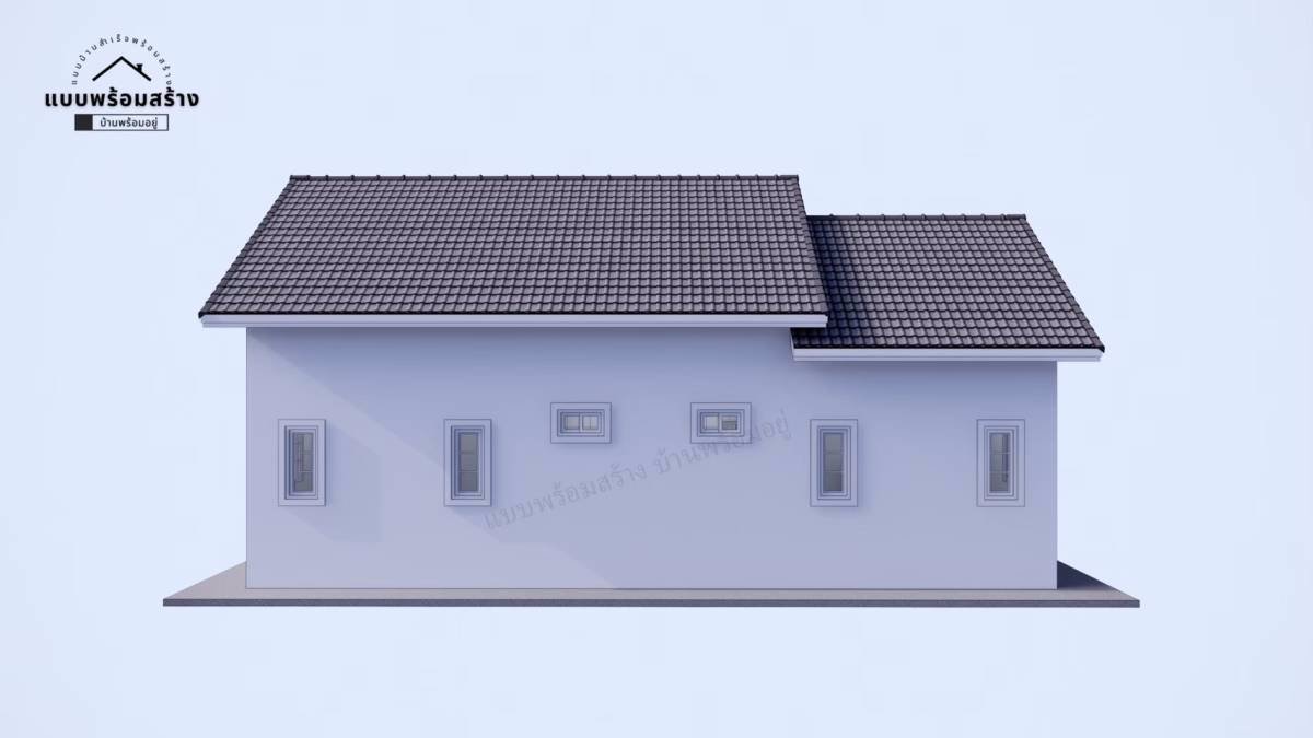 บ้านสไตล์มินิมอลชั้นเดียว-ขนาด-90-ตรม