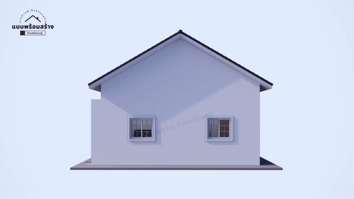 บ้านสไตล์มินิมอลชั้นเดียว-ขนาด-90-ตรม