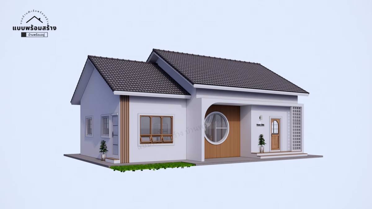 บ้านสไตล์มินิมอลชั้นเดียว-ขนาด-90-ตรม