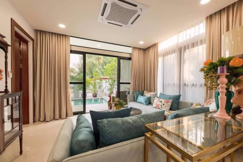 ขายบ้านสไตล์อิงลิชคันทรี่-วิลล่าหรูส่วนตัวหลังนี้-ตั้งอยู่ใน-อำเภอสารภี-เชียงใหม่