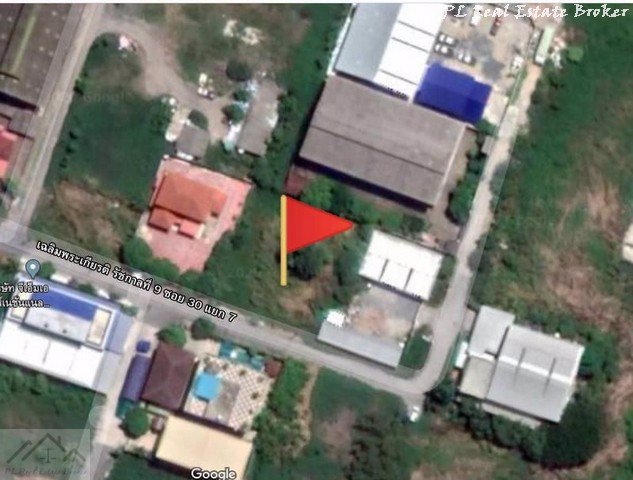 ขายที่ดินเปล่า-196-ตารางวา-ถนนเฉลิมพระเกียรติ-ร9-ซอย30-เหมาะสำหรับทำโกดังหรืออื่นๆ