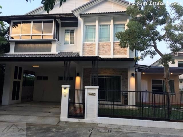 ขายบ้านเดี่ยว-2-ชั้น-63-ตารางวา-มัณฑนาแจ้งวัฒนะ-ราชพฤกษ์-ใกล้ทางด่วนแจ้งวัฒนะ