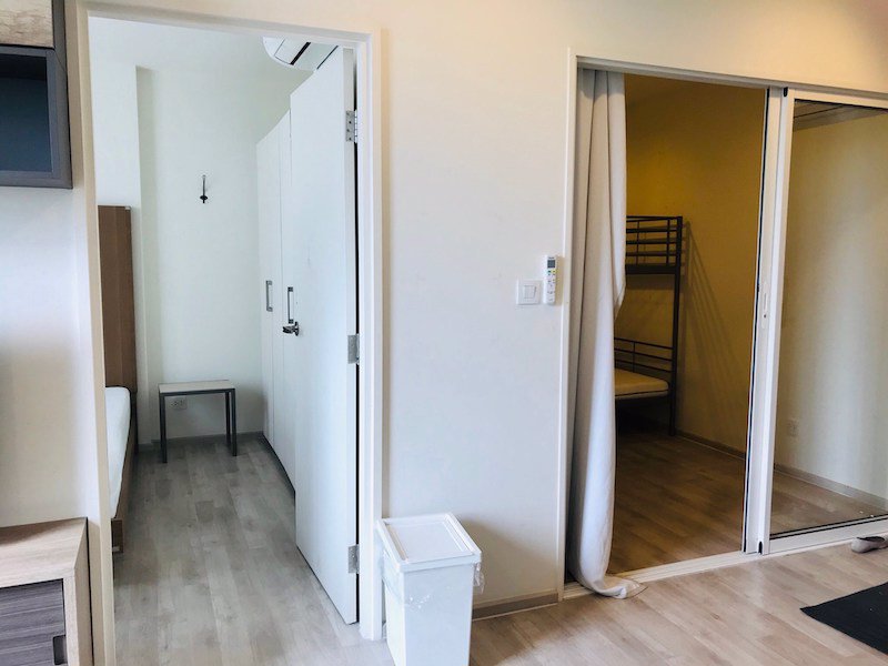 ให้เช่า  คอนโด chambers-cher-ratchada-ramintra ขนาด 43 ตรม ชั้น 7 เครื่องใช้ไฟฟ้าครบ พร้อมอยู่ ห้