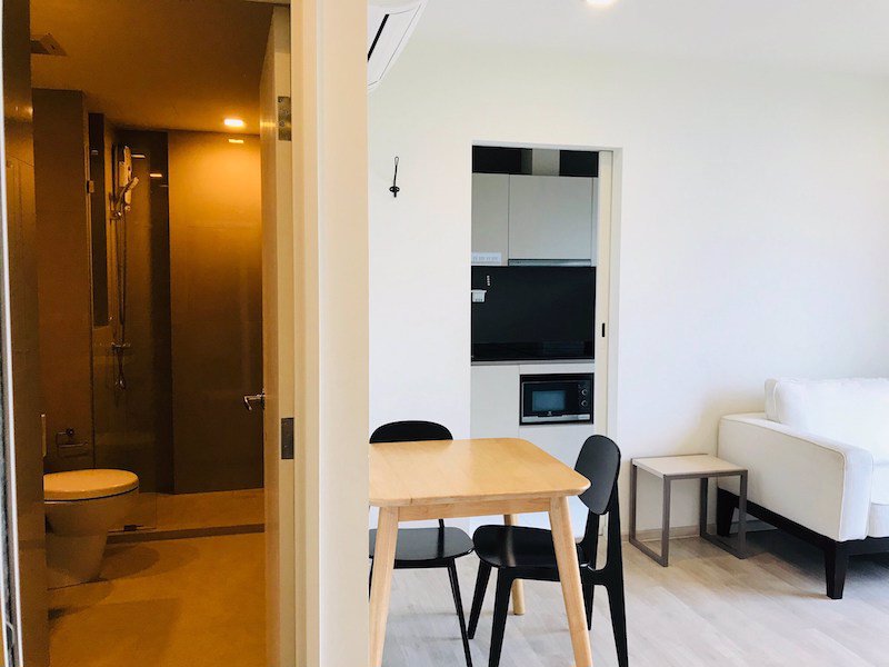 ให้เช่า  คอนโด chambers-cher-ratchada-ramintra ขนาด 43 ตรม ชั้น 7 เครื่องใช้ไฟฟ้าครบ พร้อมอยู่ ห้