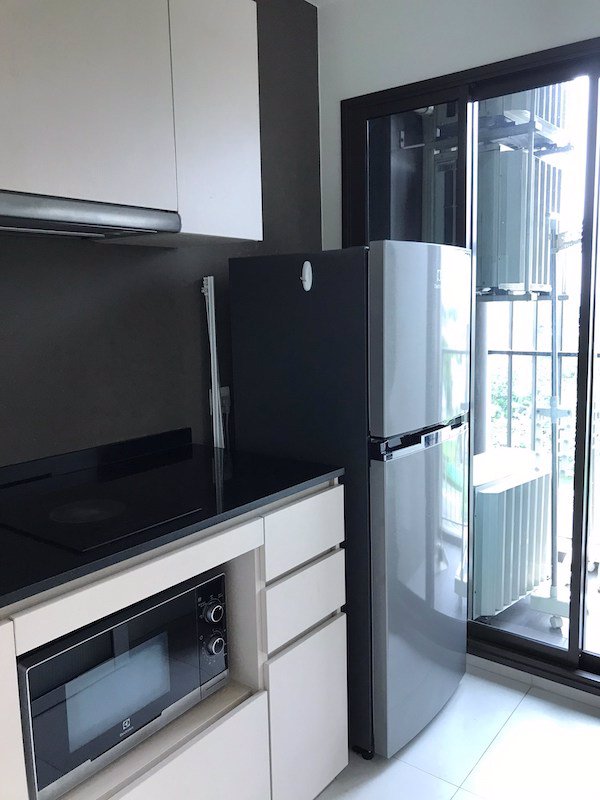 ให้เช่า  คอนโด chambers-cher-ratchada-ramintra ขนาด 43 ตรม ชั้น 7 เครื่องใช้ไฟฟ้าครบ พร้อมอยู่ ห้