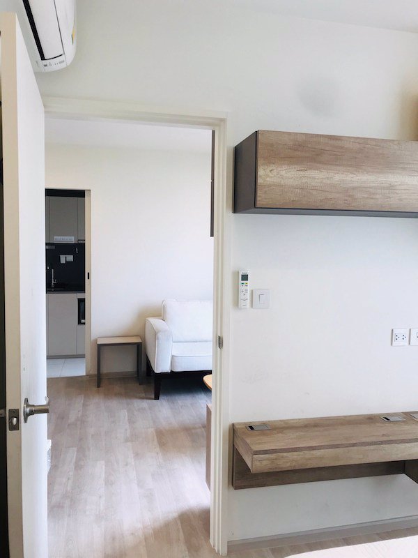 ให้เช่า  คอนโด chambers-cher-ratchada-ramintra ขนาด 43 ตรม ชั้น 7 เครื่องใช้ไฟฟ้าครบ พร้อมอยู่ ห้