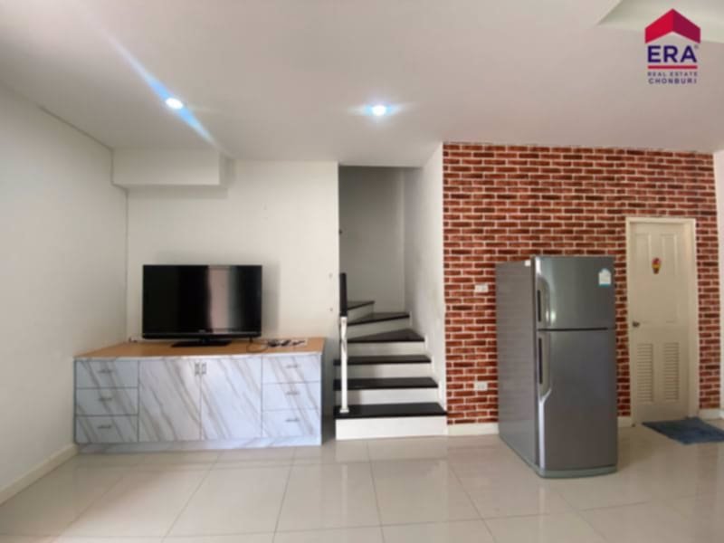 ขายทาวน์เฮ้าส์เดียว2ชั้นหมู่บ้านฟ้าบุรินทร์อัลลายน์บ่อวิน