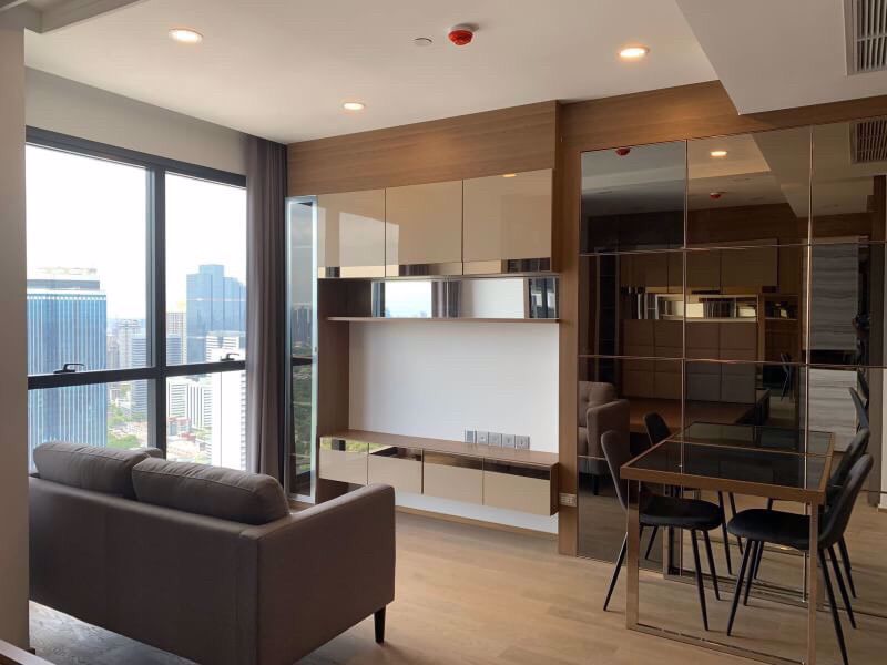 ให้เช่า-aston-จุฬา-สีลม-ห้องใหม่-ชั้น-45-ตกแต่งครบพร้อมเฟอร์