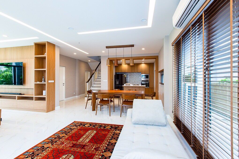 ให้เช่าบ้านเดี่ยวสุดหรูพร้อมเฟอร์นิเจอร์และเครื่องใช้ไฟฟ้าครบครัน-เนื้อที่-88ตรว-4นอน-4น้ำ