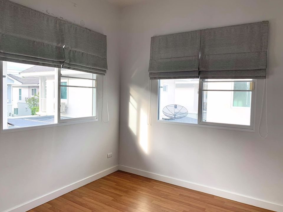 ให้เช่าบ้านแฝดสไตล์ยุโรป-รังสิต-นครนายก-คลอง-7-หลังมุม-ขนาด-3นอน-2น้ำ