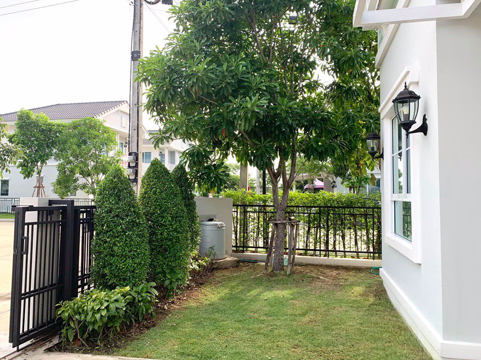 ให้เช่าบ้านแฝดสไตล์ยุโรป-รังสิต-นครนายก-คลอง-7-หลังมุม-ขนาด-3นอน-2น้ำ