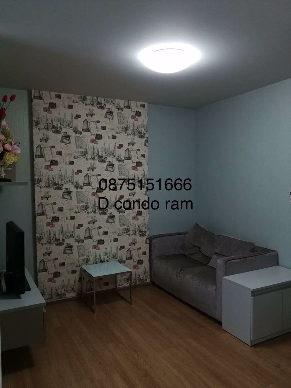 ให้เช่า-ดีคอนโด-รามคำแหง-9-ห้องสวยพร้อมเข้า-วิวโครงการไม่ร้อน