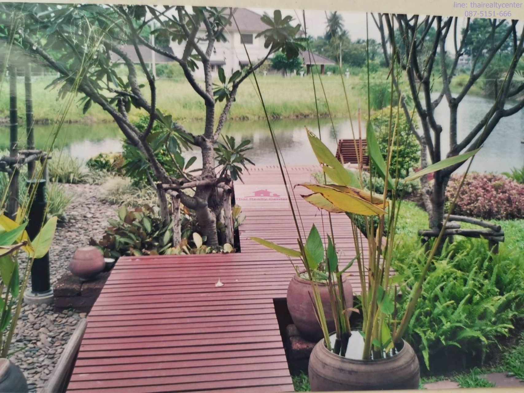 ภัทรนิเวศน์ลากูน-บางบัวทอง-ให้เช่าบ้านเดี่ยวริมทะเลสาบ-เนื้อที่-220ตรวใกล้สำนักงานที่ดิน