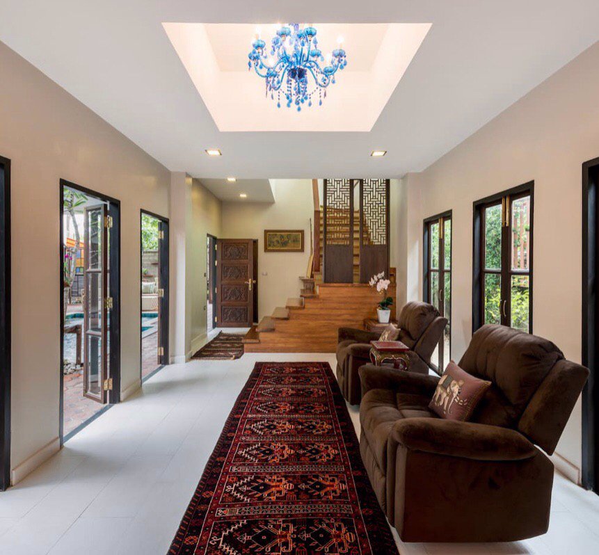 ให้เช่าบ้านเดี่ยวพร้อมสระว่ายน้ำเฟอร์ครบ-เนื้อที่-145-ขนาด-4นอน-5น้ำ-บ้านสวยราคาไม่แพง