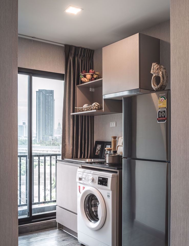 ให้เช่า-2-นอน-2-น้ำ-the-nigh-condo-ปิ่นเกล้า-จรัญ-ชั้น-8-พร้อมอยู่