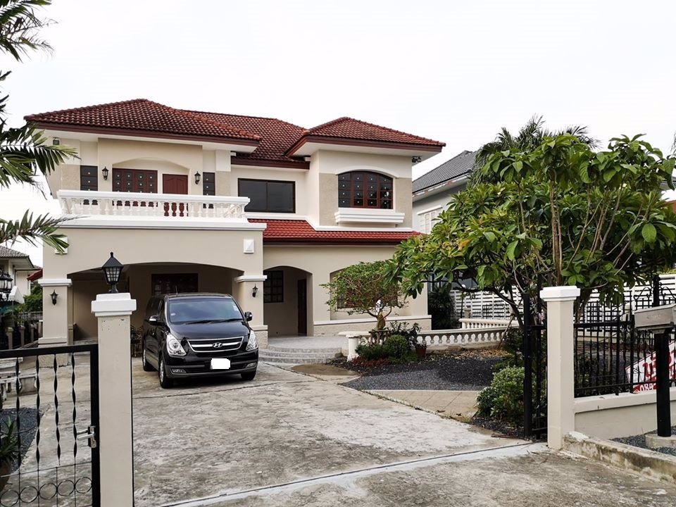 ให้เช่าบ้านเดี่ยว-2-ชั้น-หมู่บ้านสีวลี-ปากเกร็ด-บ้านและสวนเพิ่งรีโนเวท