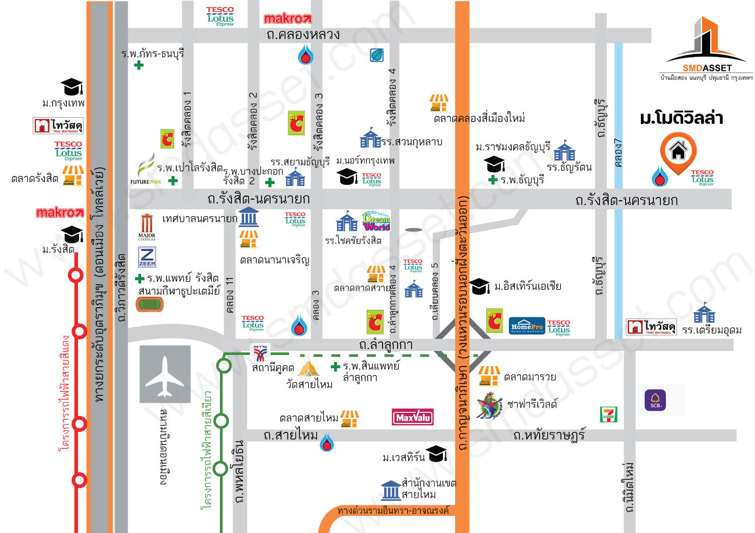 🔥-ขายทาวน์เฮ้าส์-2-ชั้น-รีโนเวทใหม่-พร้อมอยู่-มโมดิวิลล่า-รังสิตคลอง-7-ต้นโครงการ-