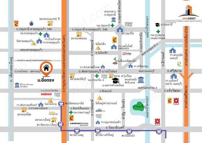 ขายบ้านเดี่ยว-2-ชั้น-536-ตรว-มซื่อตรง-บางใหญ่บางบัวทอง-4นอน-4น้ำ-หลังใหญ่-รีโนเวทใหม่