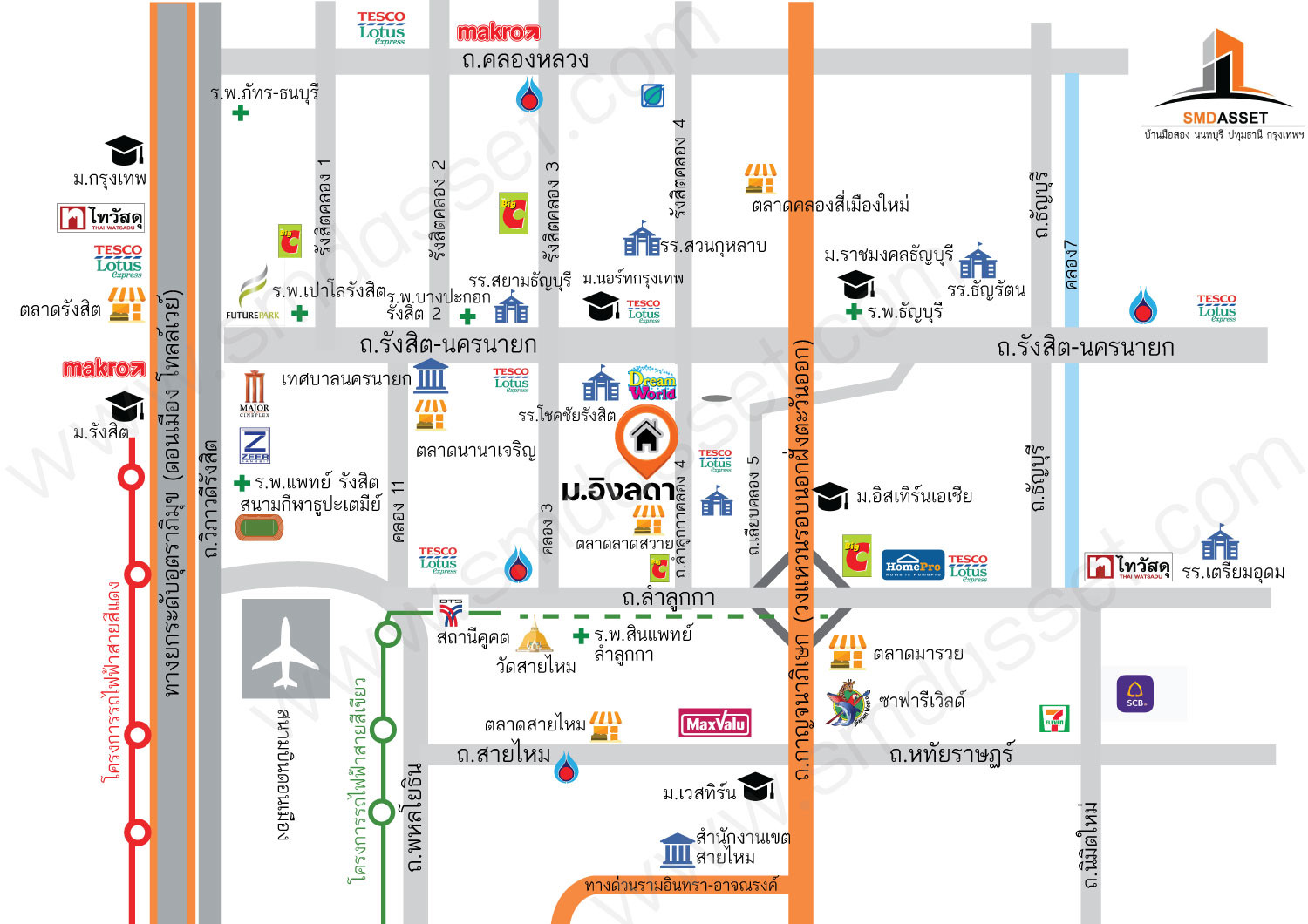 ขายบ้านเดี่ยว-2ชั้น-522-ตรว-มอิงลดา-ลำลูกกาคลอง-4-4นอน-2น้ำ-หลังใหญ่-ถนนเมน-บ้านสวย-รีโนเวทใหม่