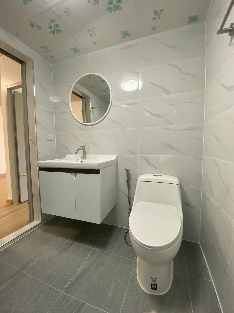 ขายคอนโดเมืองแก้วมณี-รีโนเวทใหม่ทั้งห้อง-ทำเลดีติดวัดพระธรรมกาย-✨413-ตรม-ชั้น4-ตึกกลาง-ห้องมุม