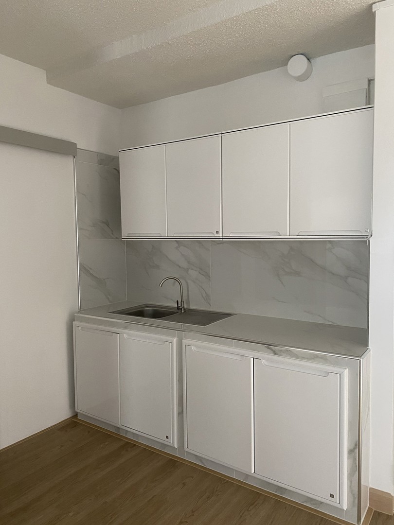 ขายคอนโดเมืองแก้วมณี-รีโนเวทใหม่ทั้งห้อง-ทำเลดีติดวัดพระธรรมกาย-✨413-ตรม-ชั้น4-ตึกกลาง-ห้องมุม