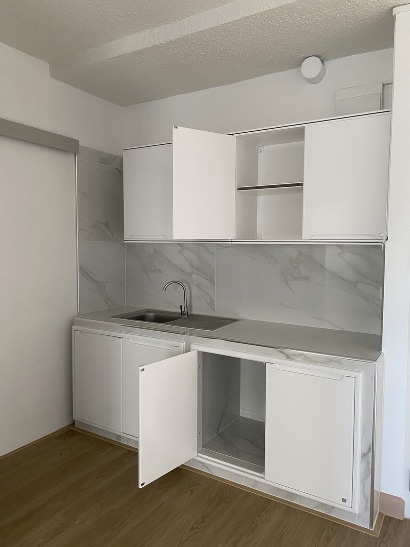 ขายคอนโดเมืองแก้วมณี-รีโนเวทใหม่ทั้งห้อง-ทำเลดีติดวัดพระธรรมกาย-✨413-ตรม-ชั้น4-ตึกกลาง-ห้องมุม