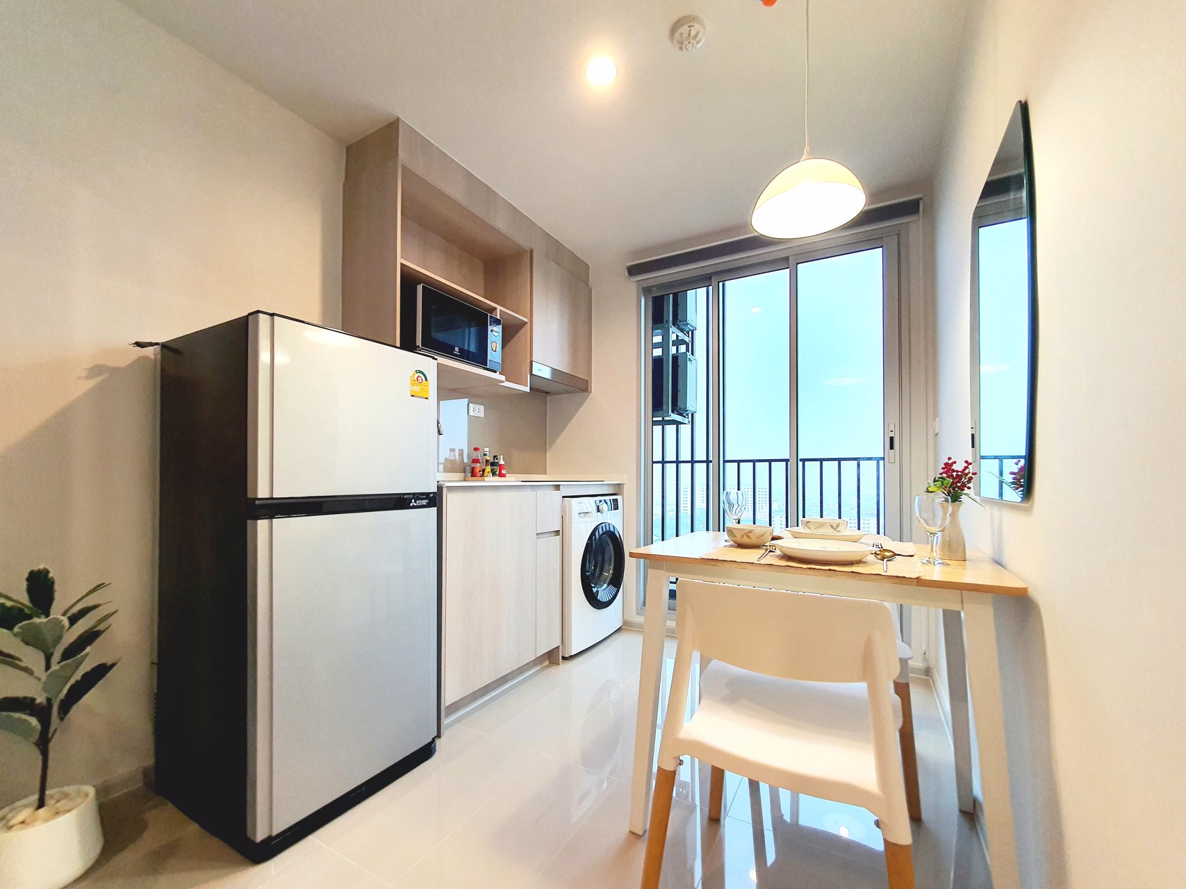 ให้เช่าคอนโดไอดีโอจรัญฯ70-ริเวอร์วิว-ห้องใหม่-1-ห้องนอน-วิวสะพานพระราม-8-ใกล้-mrt-บางพลัด-พร้อมเข้าอ