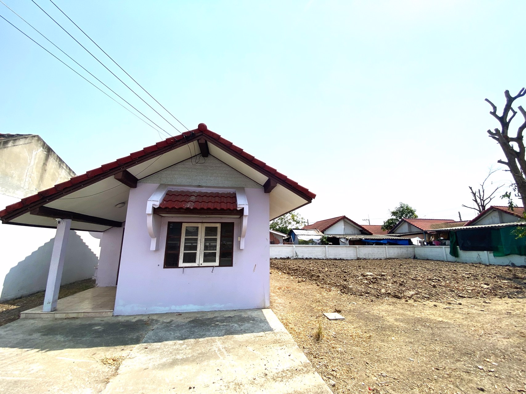 ขายบ้านเดี่ยว-1-ชั้น-หมู่บ้านสองฝั่งคลอง-ลาดหลุมแก้ว