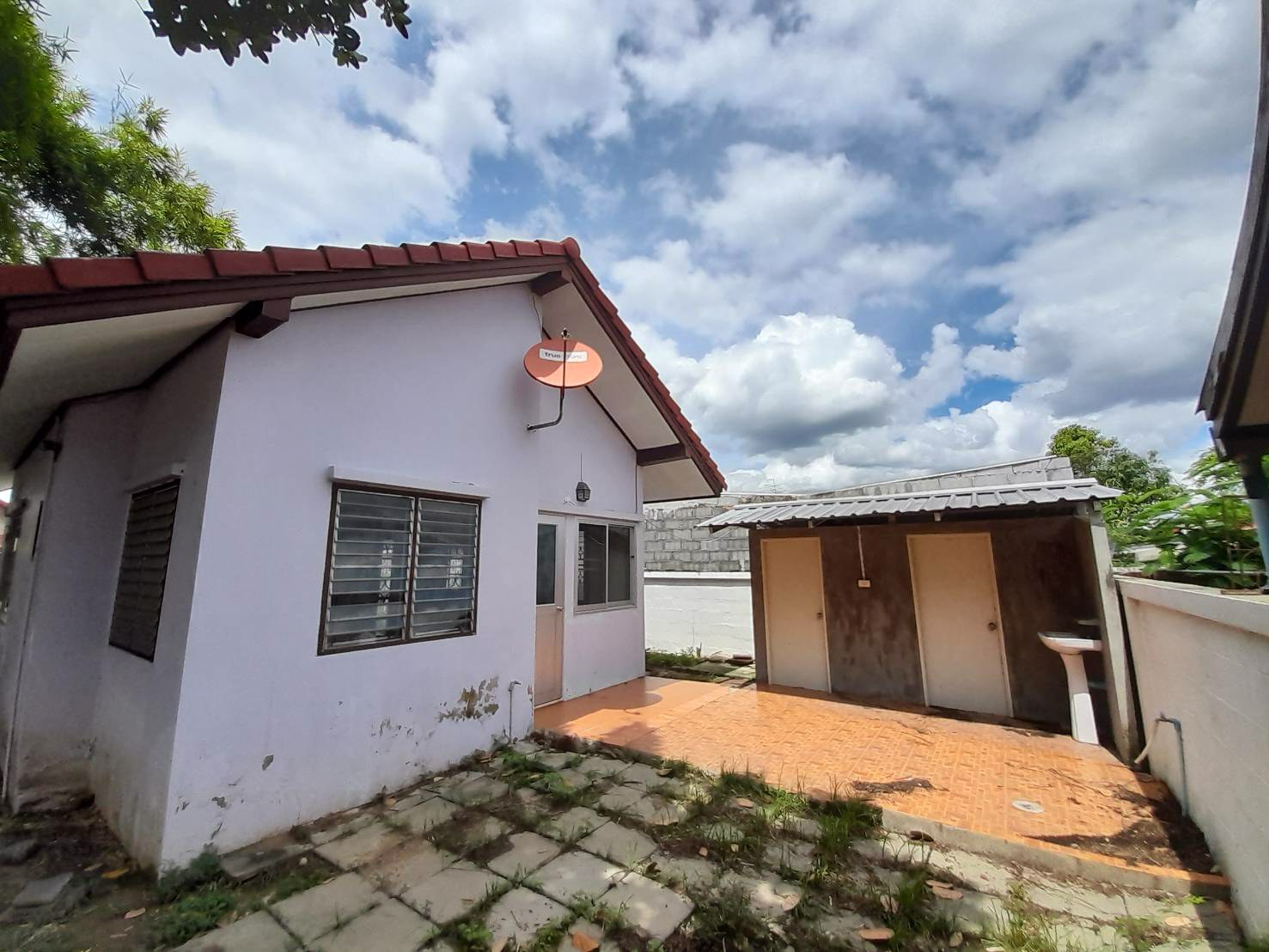 ขายบ้านเดี่ยว-1-ชั้น-หมู่บ้านสองฝั่งคลอง-ลาดหลุมแก้ว