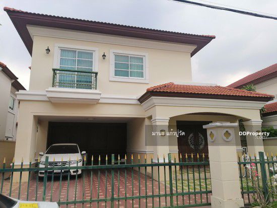 ให้เช่า-บ้านเดี่ยว2ชั้น-โครงการหรู-80ตรว-4ห้องนอน-3ห้องน้ำ-ถนนเลียบคลองประปา-ใกล้เซ็นทรัลแจ้งวัฒนะ