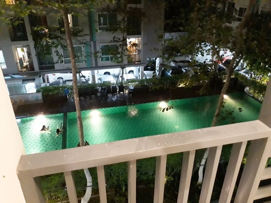 ให้เช่า-ห้องเปล่า-เดอะนิช-ไอดี-เสรีไทย-ถูกกกก-ประหยัด-วิวสระน้ำ-line-feelgoodhome