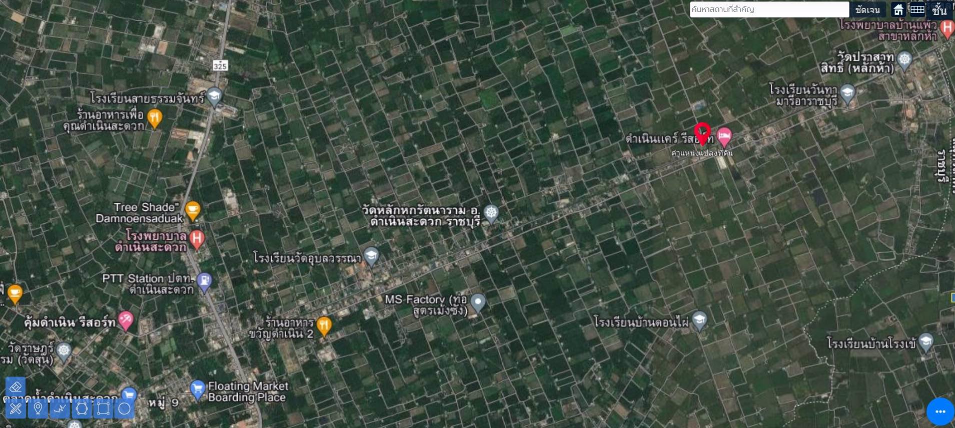 ขายที่ดินพร้อมสิ่งปลูกสร้าง-ติดคลองดำเนินสะดวก-ราชบุรี