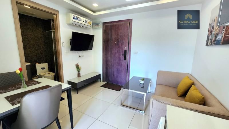 ห้องตกแต่งพร้อมเฟอร์-ราคาสุดพิเศษ-อาคาเดีย-คอนติเนนทอล-ทัพพระยา-ใกล้ชายหาดพัทยา