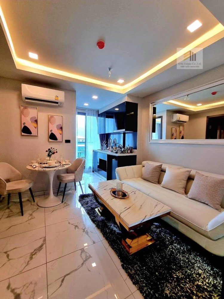 ห้องวิวทะเล-เฟอร์ครบ-ติดถนนใจกลางเมืองพัทยาใต้-แถมทองสูงสุด-30-บาท-การันตีค่าเช่าสูงสุด-30-เดือน