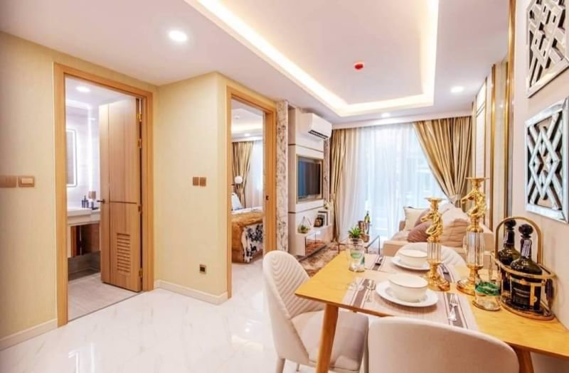 🔥ราคาดีสุดคุ้ม🔥⚜️-ห้อง-pool-access-เดินลงสระได้เลย-ใหม่-พร้อมเฟอร์-กับโครงการสวนน้ำหรู-ดุสิต-แกรนด