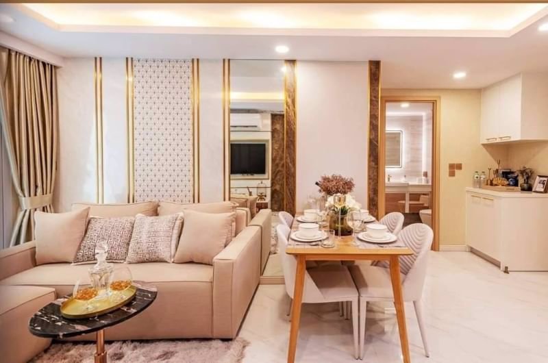 🔥ราคาดีสุดคุ้ม🔥⚜️-ห้อง-pool-access-เดินลงสระได้เลย-ใหม่-พร้อมเฟอร์-กับโครงการสวนน้ำหรู-ดุสิต-แกรนด