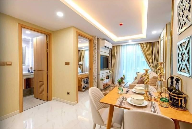 🔥ราคาดีสุดคุ้ม🔥⚜️-ห้อง-pool-access-เดินลงสระได้เลย-ใหม่-พร้อมเฟอร์-กับโครงการสวนน้ำหรู-ดุสิต-แกรนด