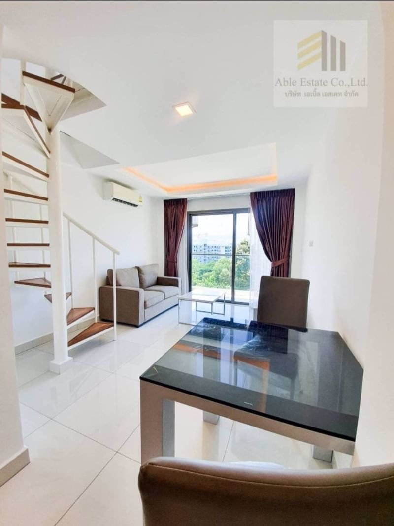 🏡-ห้องสุดท้าย-studio-loft-มือ-1-โครงการใกล้หาดจอมเทียน-วิวเมือง-มาพร้อมเฟอร์-มาตรฐาน-ในราคาถูก