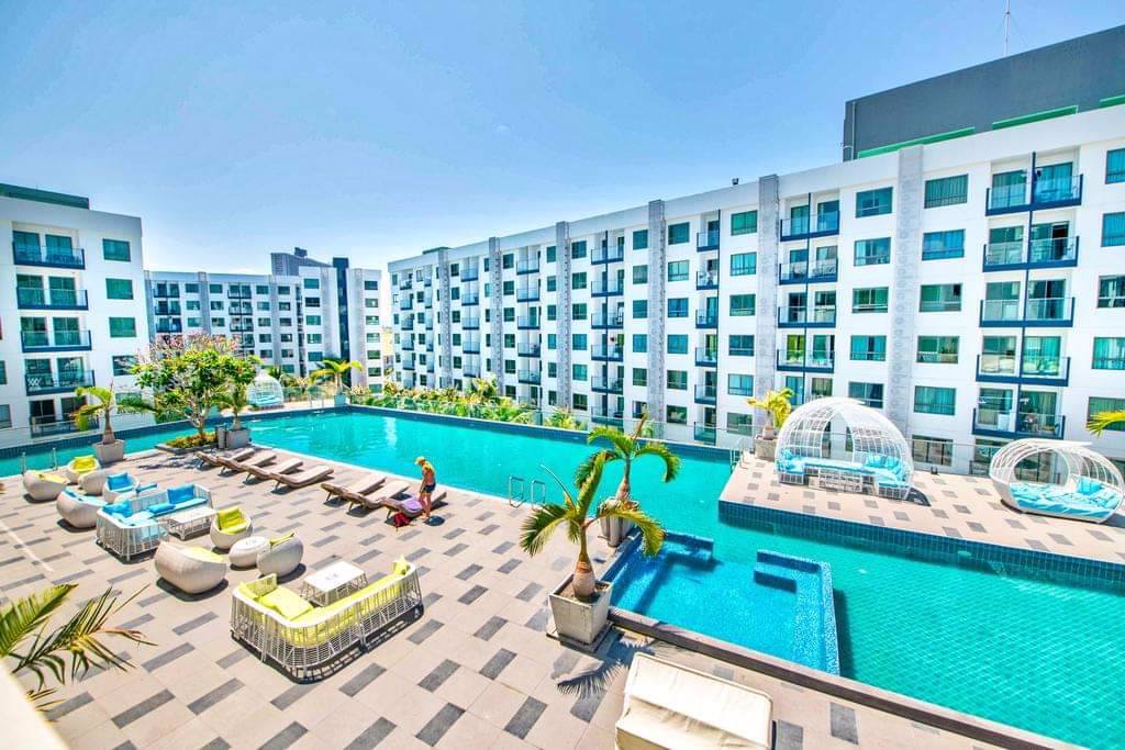 ⚜️-arcadia-beach-resort-⚜️-1-floor-pool-access-fully-furnished-thappaya-pattaya