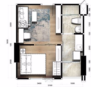 ขาย-คอนโด-a-plus-inspire-รัตนาธิเบศร์-29-ตรม-1นอน-ตกแต่งเฟอร์ครบพร้อมอยู่-ใกล้-mrt-บางกระสอ-200-ม