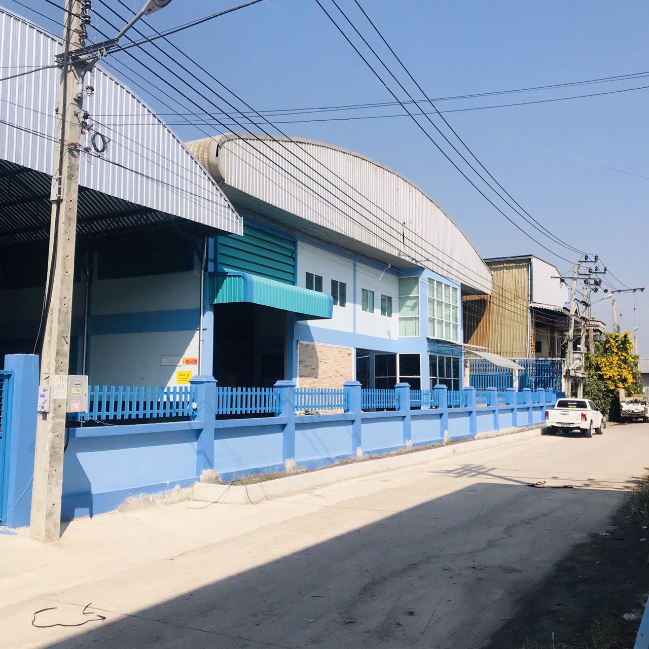 ให้เช่าโรงงานให้เช่าโกดังอยู่ตำบลแพรักษาใหม่-อำเภอเมืองสมุทรปราการจังหวัดสมุทรปราการ