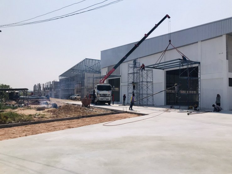 ให้เช่าโรงงานให้เช่าโกดังอยู่ใกล้นิคมปิ่นทองหนึ่งตำบลหนองขามอำเภอศรีราชาจังหวัดชลบุรี