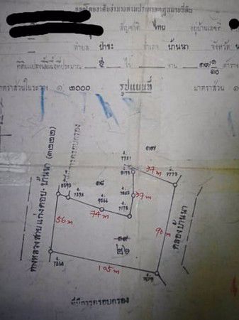 ขายที่ดิน-เนื้อที่-5-ไร่-19-ตรว-เส้นบ้านนา-แก่งคอย-ด้านหน้าติดถนน-ด้านหลังติดคลองบ้านนา