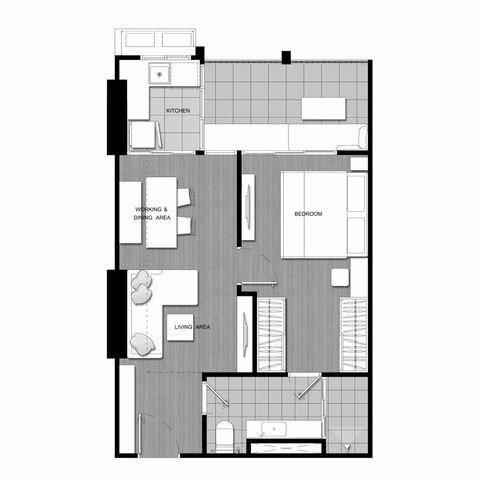 l20-623-ให้เช่า-ยู-ดีไลท์-เรสซิเด้นซ์-ริเวอร์ฟร้อนท์-พระราม-3-ชั้น-26-ขนาด-51-ตรม