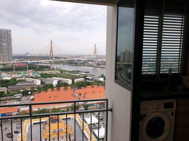 r19321-ให้เช่ายู-ดีไลท์-เรสซิเด้นซ์-ริเวอร์ฟร้อนท์-พระราม-3-แบบ1ห้องนอน-ชั้น-29-พท35ตรม-วิวสวย